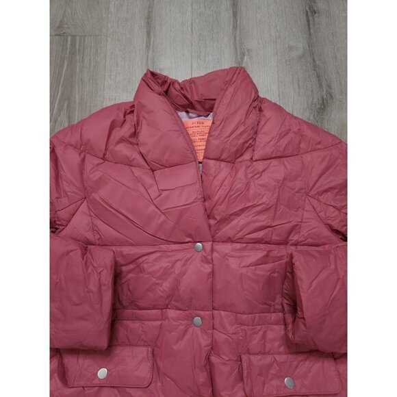 J. Crew Signature Alps Puffer Primaloft Jacket Womens Small - Picture 7 of 13